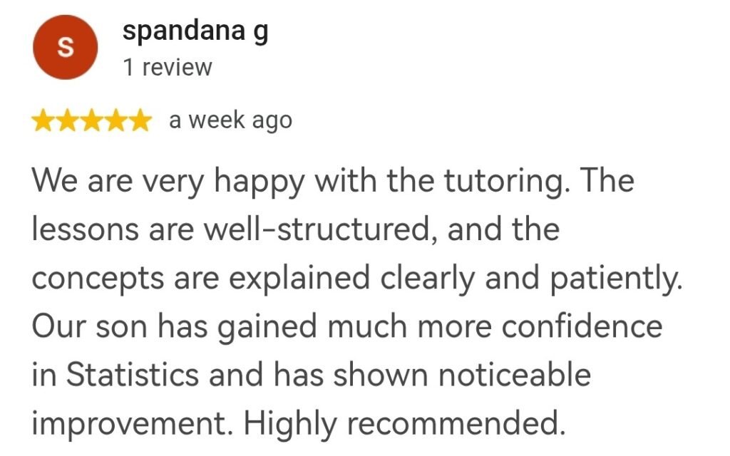 Recommended Edexcel IGCSE Math and Statistics tutors in Singapore